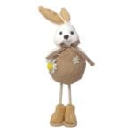 Coelho de Páscoa Decorativo em Poliéster e Espuma 37cm - Fertin