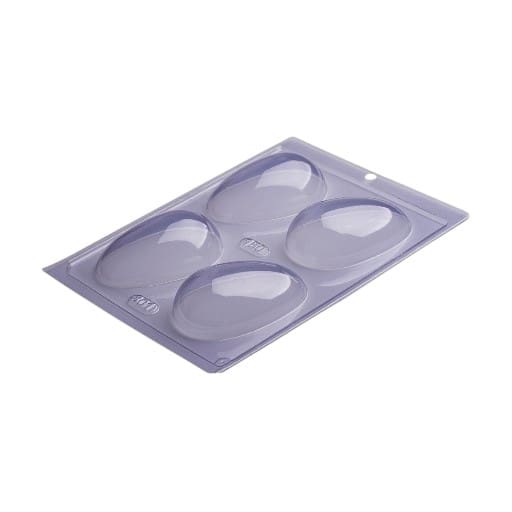 casal-Photoroom (6) Forma de Acetato para Ovo de Páscoa Liso 150g - Porto Formas - Imagem 1