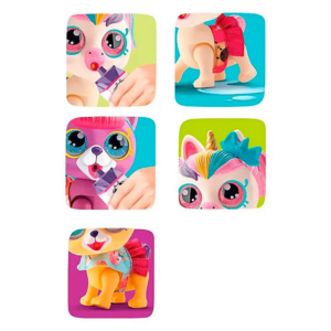 Brinquedo Bichinhos com Acessórios My Pet Faz Xixi Diver Surprise Sortido - Divertoys - Imagem 3