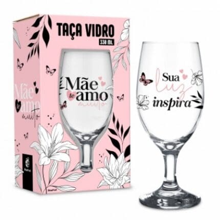 Taça Windsor 330ML  - Mãe Sua Luz Inspira