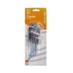 Chave Hexagonal Allen com 9 Unidades - Rio Tijucas