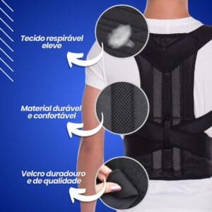 Cinta para Correção de Postura / Lombar XL IF0233 - Imagem 5