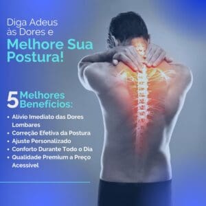 Cinta para Correção de Postura / Lombar XL IF0233 - Imagem 3