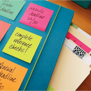 Bloco Post-It Cole e Anote com 10 Folhas 7,6x7,6cm - Rio Tijucas - Imagem 2