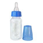 Mamadeira Lisa com Bico de Silicone 150ML New Baby