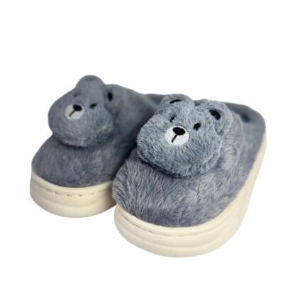 Pantufa Infantil de Poliéster Ursinho Ref.: 51350 Sortido  - Majestic Soft