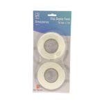 Fita Dupla Face de Espuma 2 Rolos 18mmx2m - Rio Tijucas