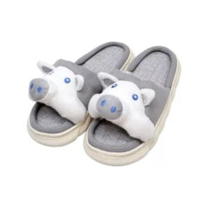 Pantufa de Poliéster Porquinho Sortido - Majestic Soft - Imagem 7