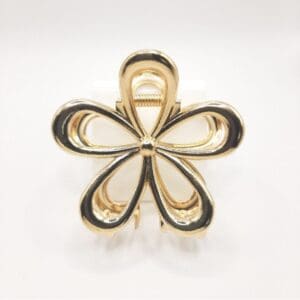 Presilha de Cabelo de Liga Metálica 1 Unidade Sortido - Platina - Imagem 2