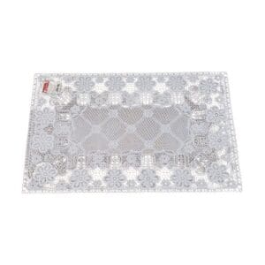 Toalha de Centro de Mesa em PVC Branca 30x40cm - Rio Tijucas