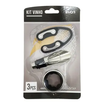 Kit Vinho com 3 Peças - LIVON