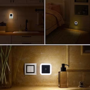 Luminária Noturna com LED Bivolt 6,5x6,5cm 1W - FIX/ - Imagem 3