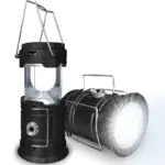 Lampião Solar 3W 6 Led's Bivolt - Caerus