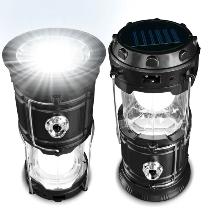 Lampião Solar 3W 6 Led's Bivolt - Caerus - Imagem 3