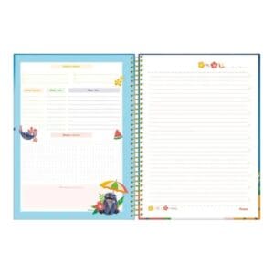 Caderno Universitário 80 Folhas 1 Matéria Lilo & Stitch Movie - Foroni - Imagem 9
