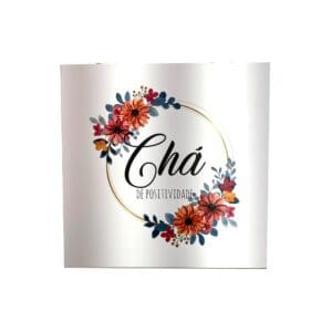 Caixa de MDF para Organizar Chá com 4 Divisórias 7cmx18cmx18cm Sortido - Cosy - Imagem 7