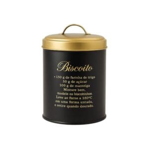 Pote para Mantimentos Lata Classic Redonda 11x13,5cm - New Way