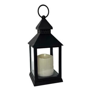 Lamparina de LED para Decoração 10x10x23cm - Wincy