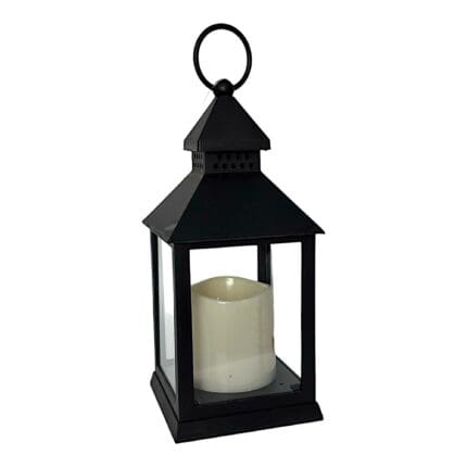 Lamparina de LED para Decoração 10x10x23cm - Wincy