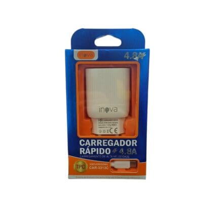 Carregador Rápido 428AV CAR-3313C Tipo C - Inova