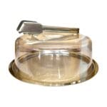 Conjunto Boleira e Pegador Inox com Tampa de Acrílico - Martinazzo