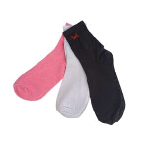 Kit com 3 Pares de Meia Cano Longo Adulto Feminina 34-39 - Manhattan - Imagem 2