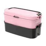 Marmita Fit com 4 Compartimentos e Alça 520ml Sortido - Plasútil