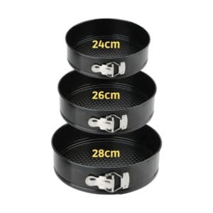 Conjunto de Forma para Bolo com 3 Peças Fundo Removível - AM Decorações e Presentes - Imagem 5