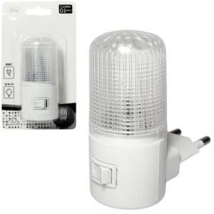 Abajur Luminária de LED com Tomada Luz Fria 7x7,5cm - COSY