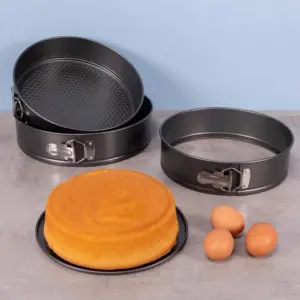 Conjunto de Forma para Bolo com 3 Peças Fundo Removível - AM Decorações e Presentes - Imagem 2