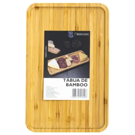 Tábua de Bamboo 28x18x1,5cm Linha Istambu - Rio Home