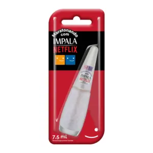 Esmalte Glitter Maratonando Netflix Blister 7,5ml - Impala