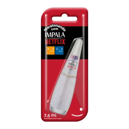 Esmalte Glitter Maratonando Netflix Blister 7,5ml - Impala
