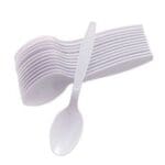 Colheres Descartáveis para Refeição com 50 Unidades - Pra Festa