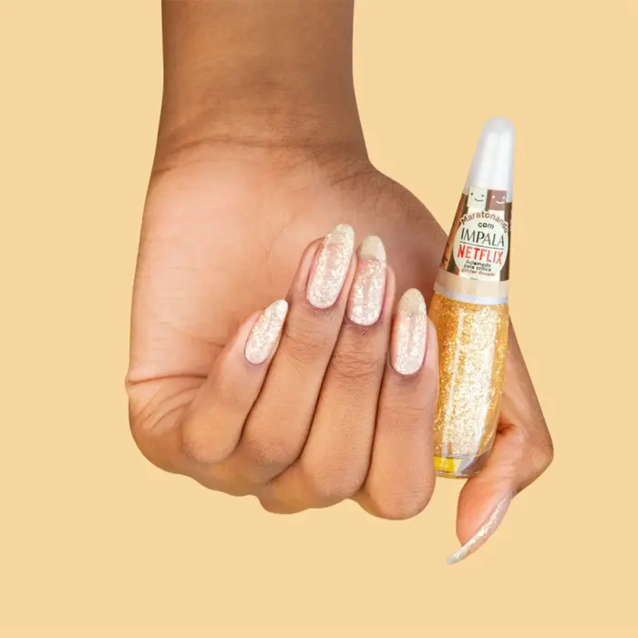 Esmalte Glitter Maratonando Netflix Blister 7,5ml - Impala - Imagem 2