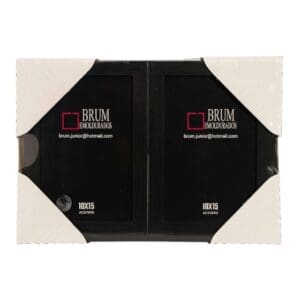 Painel com 2 Porta Retratos 10x15cm Cada Horizontal Sortido - Brum Emoldurados