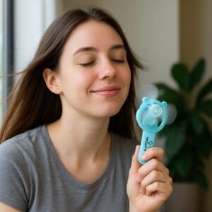 Mini ventilador Portatil de Plástico e a Pressão - DTY1048 MINI FAN - Imagem 2