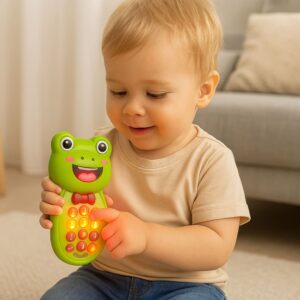 Brinquedo Telefone Musical Animal Phone - MIKI TOY - Imagem 2