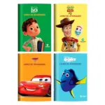 Kit com 4 Mini Livro de Atividade Pixar-Culturama