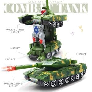 Brinquedo Deformation Combat Tank - MIK TOY - Imagem 2
