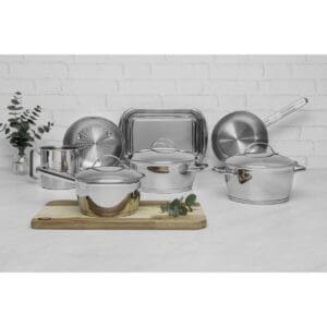 Jogo de Panelas Allegra 7 Peças em Aço INOX - Tramontina - Imagem 6