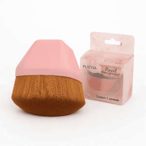 Pincel de Maquiagem em Nylon - Platina