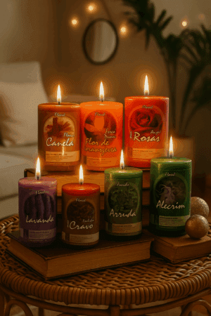 Vela Flovel Perfumada 3 Dias de 7 cm e 125g - Imagem 2