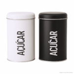 Lata de Metal para Armazenamento 10x15,5cm Sortido 1 Peça - Onyx Trade