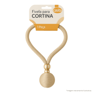 Fivela para Cortina Feito em Poliéster e PP 45cm Sortido- Casíta