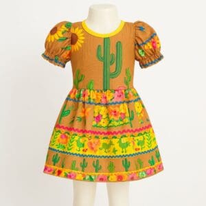 Vestido Caipira Sortido Infantil - Imagem 3