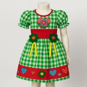 Vestido Caipira Sortido Infantil - Imagem 6