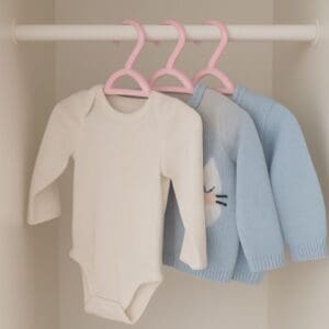 Conjunto com 12 Cabides de Plástico Infantis - LP House - Imagem 3