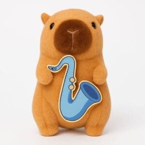 Brinquedo De Pelúcia Capivara Sortido - DK Toys - Imagem 6