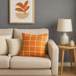 Capa de Almofada de Microfibra 43x43cm Cor Sortida Ref.: CAP009 - Rio Home - Imagem 2